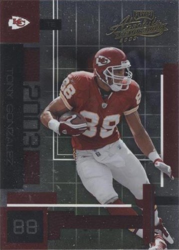 2003 Playoff Absolute Memorabilia Tony Gonzalez #27