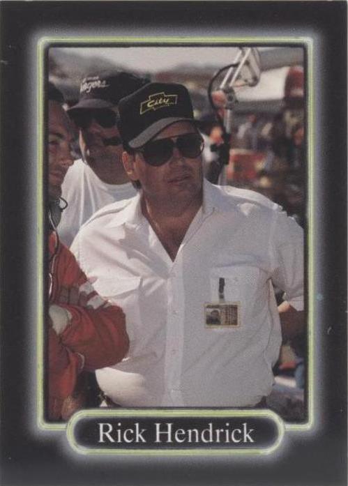 1990 Maxx Collection - Rick Hendrick #63