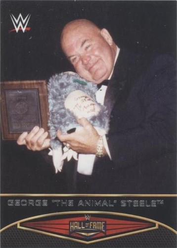2015 Topps WWE Road to Wrestlemania - George "The Animal" Steele #4