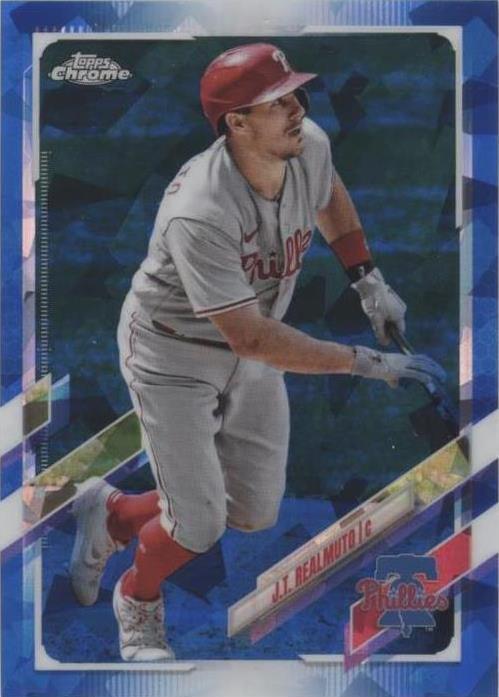 2021 Topps Chrome Sapphire Edition - J.T. Realmuto #611