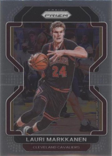 2021-22 Panini Prizm Silver #86 Lauri Markkanen Cleveland