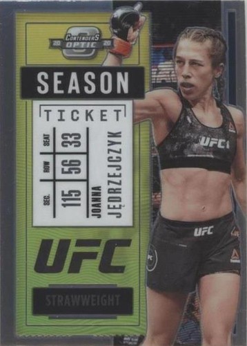 2021 Panini Chronicles UFC - Joanna Jedrzejczyk #279