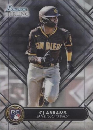 2022 Bowman Sterling - C.J. Abrams #BSR-36
