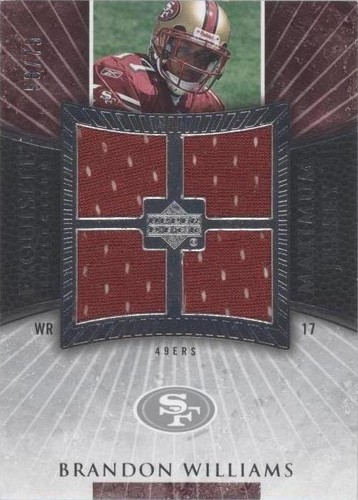 2006 Upper Deck Exquisite Collection Brandon Williams #XXL-BW