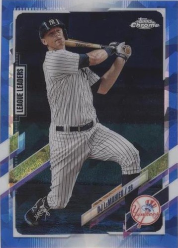 2021 Topps Chrome Sapphire Edition - D.J. LeMahieu #108
