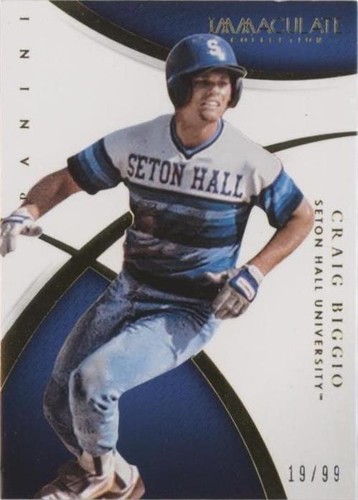 2015 Panini Immaculate Collection Collegiate - Craig Biggio #29
