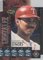 2000 Upper Deck Ionix - Juan González #41