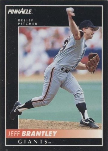 1992 Pinnacle - Jeff Brantley #470