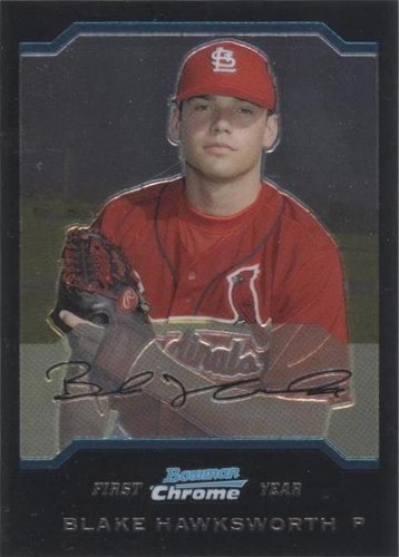 2004 Bowman Chrome - Blake Hawksworth #328