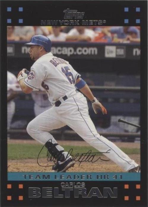 2007 Topps New York Mets Gift Set - Carlos Beltran #NYM34