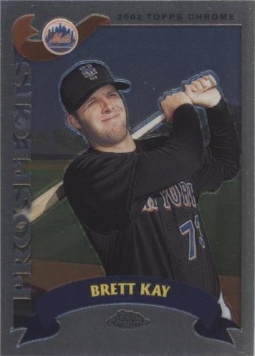 2002 Topps Chrome Traded & Rookies - Brett Kay #T177