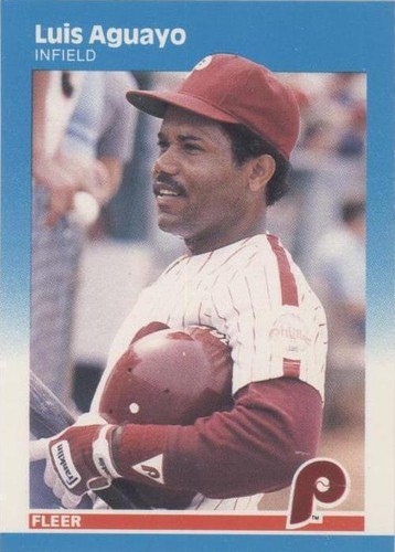 1987 Fleer - Luis Aguayo #169