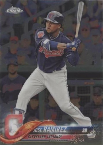 2018 Topps Chrome - Jose Ramirez #189