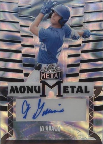 2024 Leaf Metal - Aj Gracia #MM-AJG