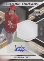 2022 Panini Elite Extra Edition - Won-Bin Cho #FTS-WC