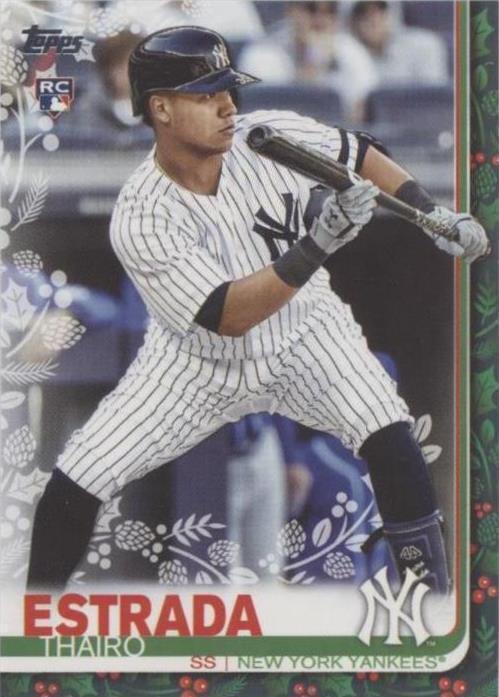 2019 Topps Holiday - Thairo Estrada #HW114