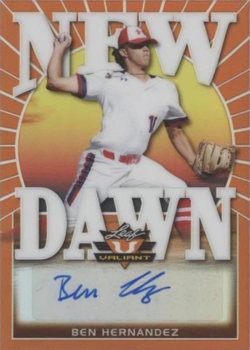 2020 Leaf Valiant - Ben Hernandez #ND-BH1