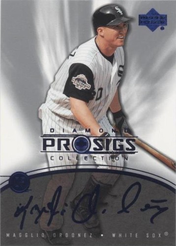 2004 Upper Deck Diamond Collection Pro Sigs - Magglio Ordonez #77