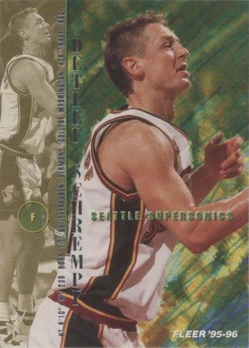 1995-96 Fleer - Detlef Schrempf #257