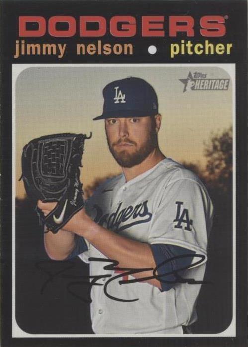 2020 Topps Heritage High Number - Jimmy Nelson #644
