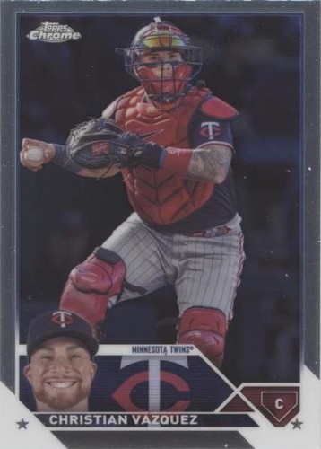 2023 Topps Chrome Update Series - Christian Vazquez #USC190