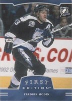 2002-03 In the Game Be A Player First Edition - Fredrik Modin #164