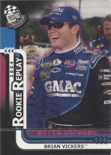 2005 Press Pass - Brian Vickers #86