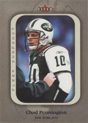 2003 Fleer Snapshot Chad Pennington #10