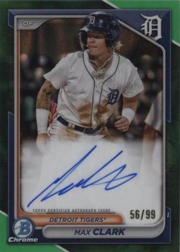 2024 Bowman Chrome - Max Clark #CPA-MC