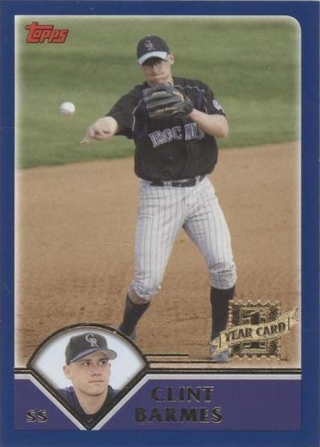 2003 Topps Traded & Rookies - Clint Barmes #T265
