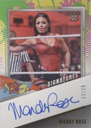 2022 Panini WWE NXT - Mandy Rose #NS-MRS