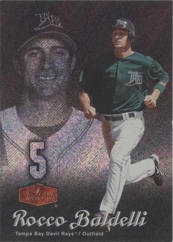 2006 Flair Showcase - Rocco Baldelli #196