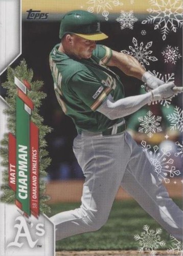 2020 Topps Holiday - Matt Chapman #HW178