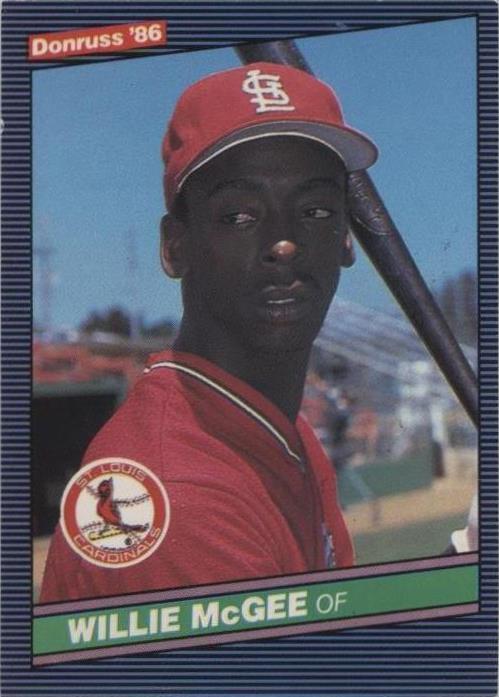 Donruss 1986 - Willie McGee #109