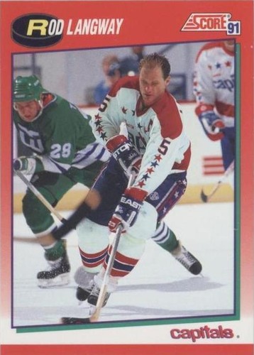 1991-92 Score Canadian - Rod Langway #228