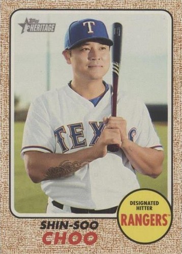 2017 Topps Heritage High Number - Shin-Soo Choo #717