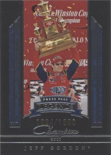 2005 Press Pass Legends - Jeff Gordon #43B