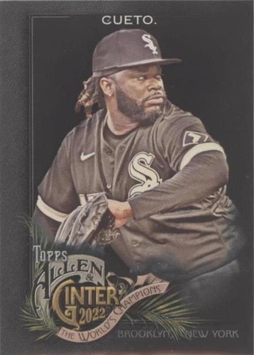 2022 Topps Allen & Ginter X - Johnny Cueto #305