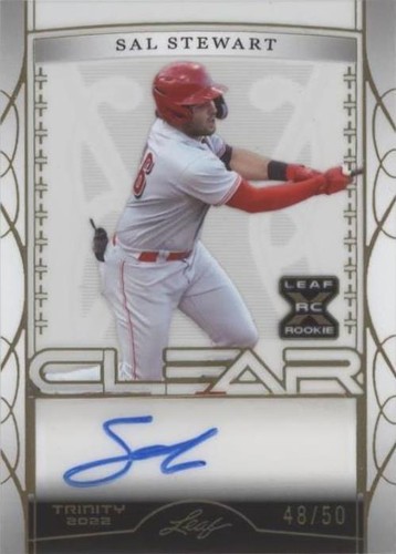2022 Leaf Trinity - Sal Stewart #CA-JW2