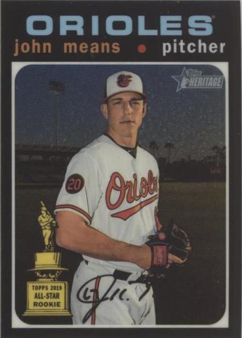 2020 Topps Heritage - John Means #THC-269