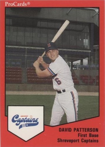 1989 ProCards Minor League Team Sets - David Patterson #1843