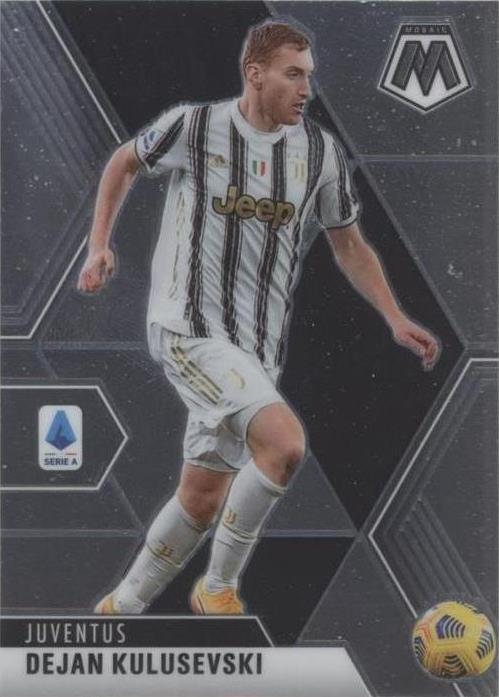panini mosaic euro soccer クルゼフスキ 2021 Panini Mosaic UEFA Euro Soccer Dejan Kulusevski Silver