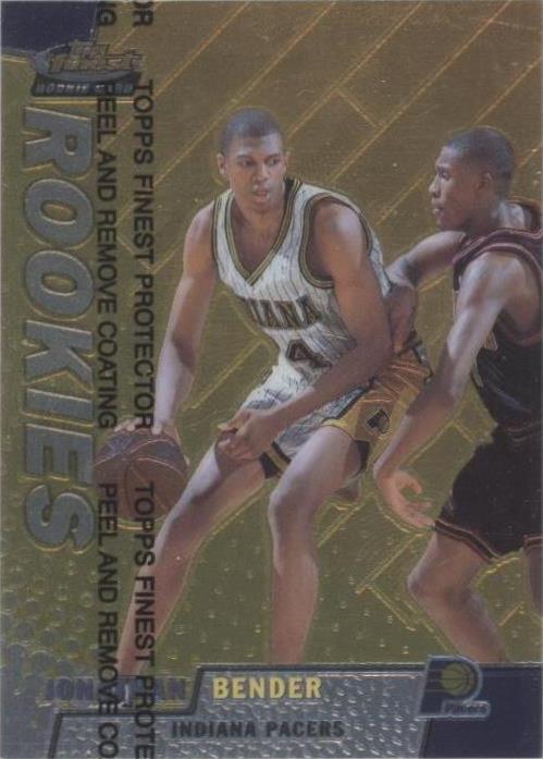 1999-00 Topps Finest - Jonathan Bender #253