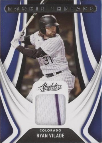 2022 Panini Absolute - Ryan Vilade #RT-RV