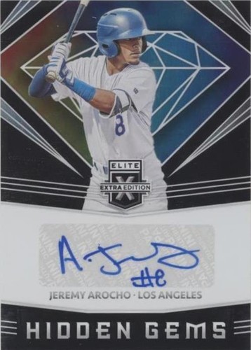 2020 Panini Elite Extra Edition - Jeremy Arocho #HG-JA