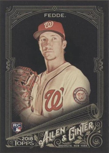 2018 Topps Allen & Ginter's X - Erick Fedde #323