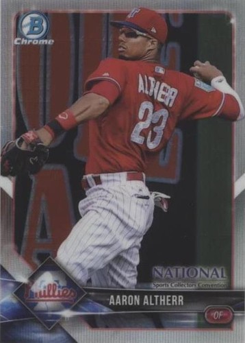 2018 Bowman Chrome National Convention - Aaron Altherr #BNR-AA