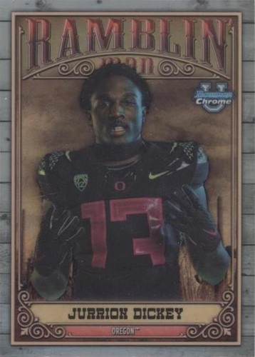 2023 Bowman University Chrome Jurrion Dickey #RM-14