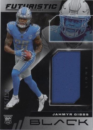2023 Panini Black Jahmyr Gibbs #FUT-6