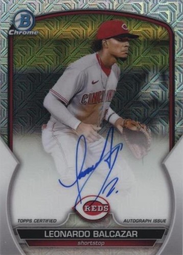 2023 Bowman Chrome - Leonardo Balcazar #BCMA-LB